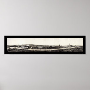 Taft CA Oil Kern Foto 1910 Poster