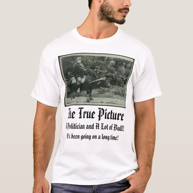 Taft, das wahre Bild, ein Politiker und viel… T-Shirt (Vorderseite)