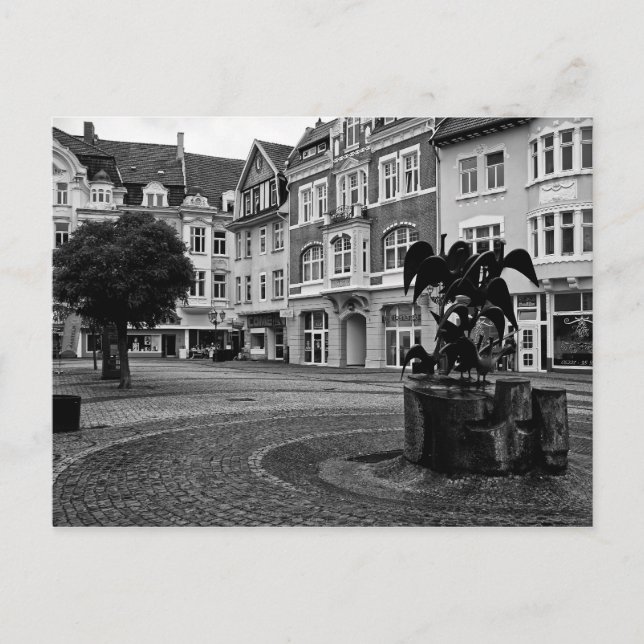 Tag 062: Gänsemarkt Postkarte (Vorderseite)