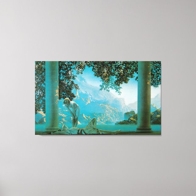 Tag 1922, Maxfield Parrish Leinwanddruck (Vorderseite)