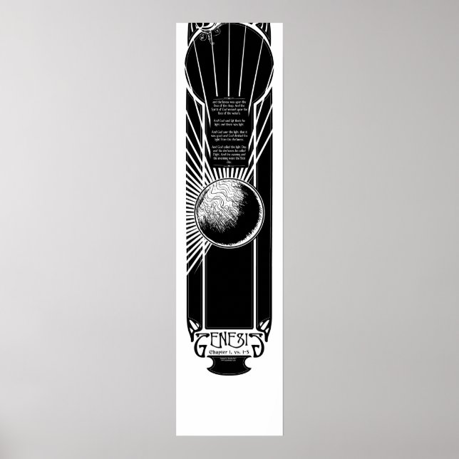 Tag 1 des Schöpfungspakets Poster (Vorne)