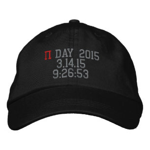 Tag 2015 bestickte baseballkappe