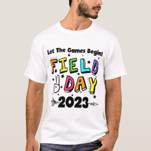 Tag 2023 Lass The Games Begin Kids Boys Girls Teac T-Shirt