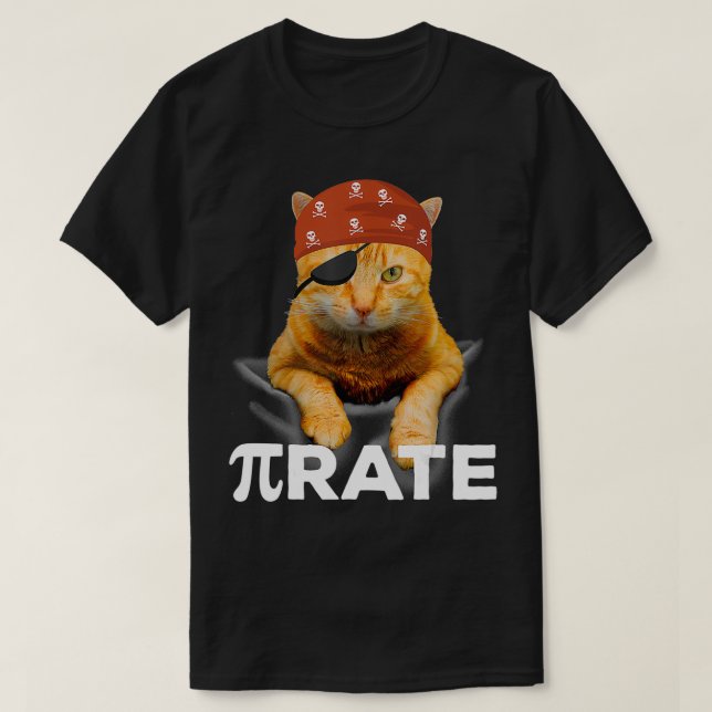 Tag 314 PiCat Pirate T-Shirt (Design vorne)