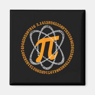 Tag 3,14 Zahlen Symbol Mathe Wissenschaft Geschenk Magnet