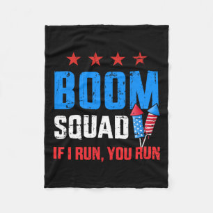 Tag 4. Juli Boom Squad, wenn ich dich führe Fleecedecke