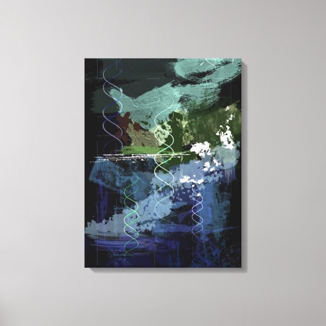 Tag 5 der Genese: Kreaturen Leinwanddruck (Vorderseite)