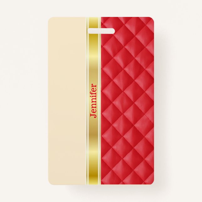 Tag/Abzeichen der Gold-Multifunktionsleiste Ausweis (Vorderseite)