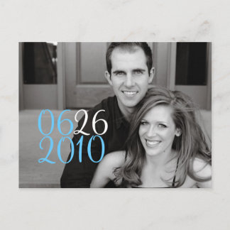 Tag am Platz Ankündigungspostkarte