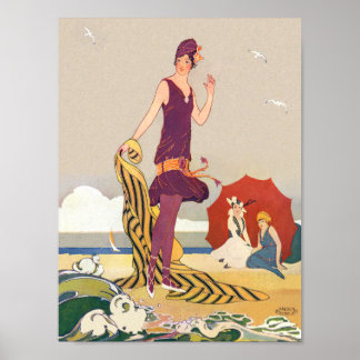 Tag am Strand 1915 Poster