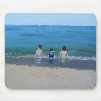 Tag am Strand Mousepad