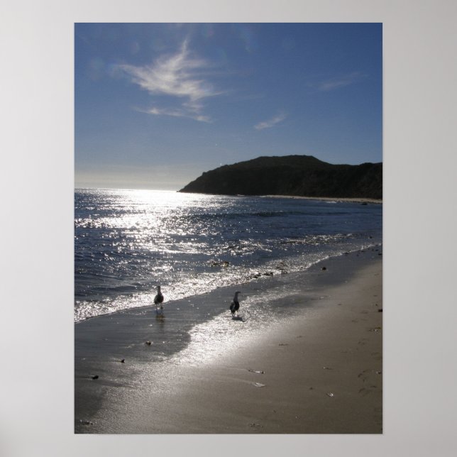 Tag am Strand Poster (Vorne)