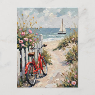 Tag am Strand Postkarte