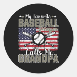 Tag, an dem mein LieblingsBaseballspieler mich Gro Runder Aufkleber