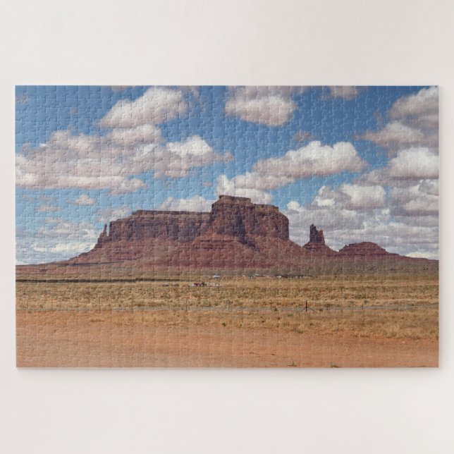 Tag. Aufstieg des Monument Valley. Puzzle (Horizontal)