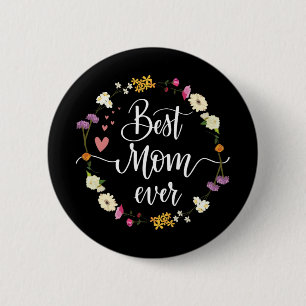 Tag Beste Mama Geschenke von Tochter Sohn Mama Kin Button