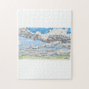 Tag bewölkt puzzle