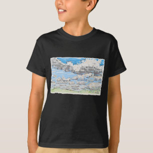 Tag bewölkt T-Shirt