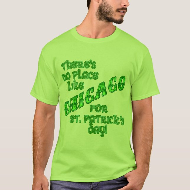 Tag CHICAGO St. Patricks T-Shirt (Vorderseite)