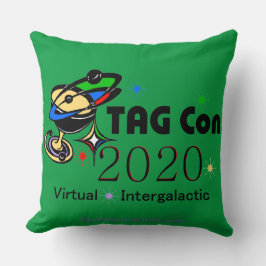 TAG Con 2020 - Virtual - Green Quadrant Kissen