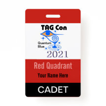 TAG Con 2021 - Roter Quadrant - Abzeichen Cadet