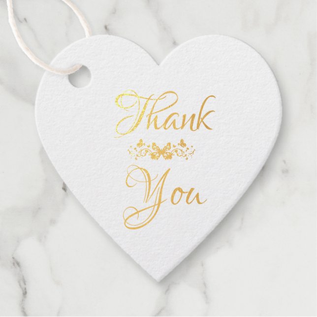 Tag-Dankeschön Geschenkanhänger (Vorderseite)