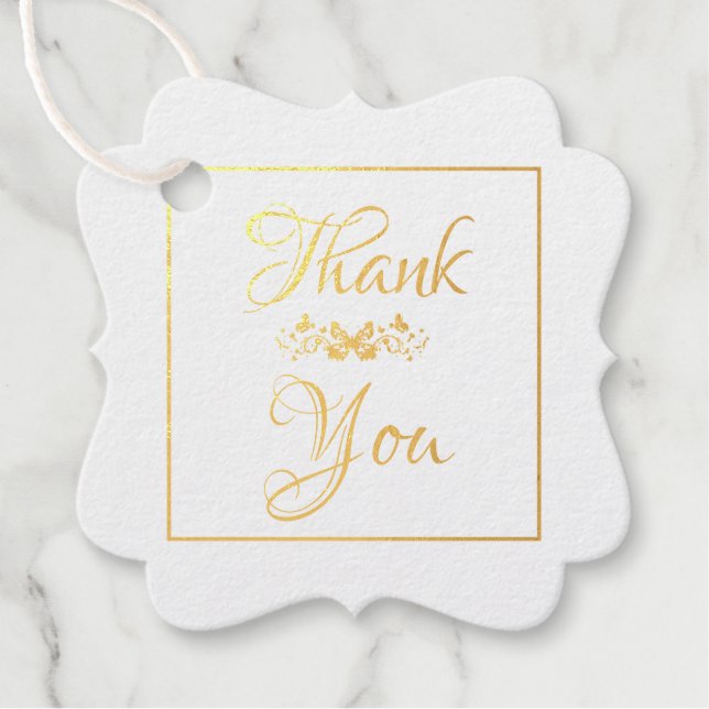 Tag-Dankeschön Geschenkanhänger (Vorderseite)