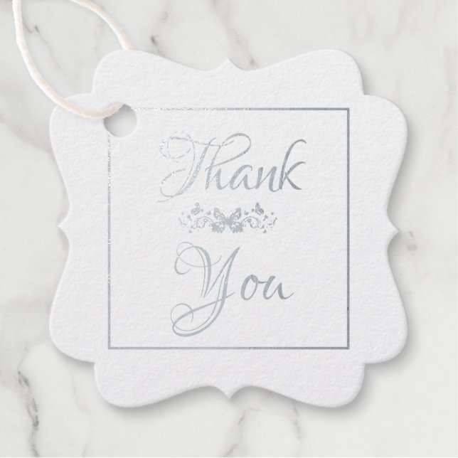 Tag-Dankeschön Geschenkanhänger (Vorderseite)