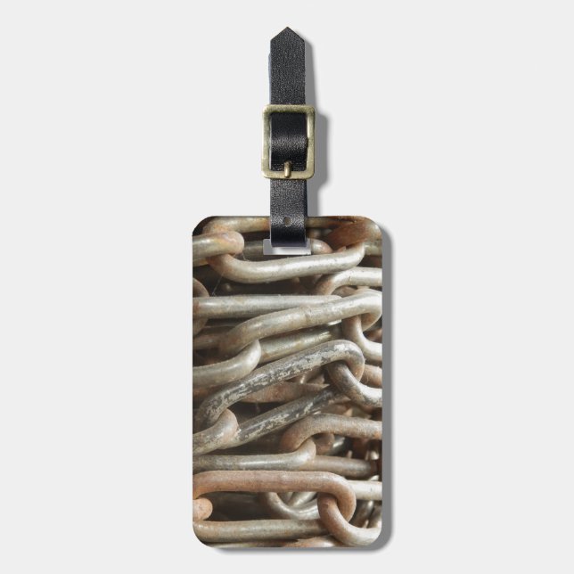 Tag der alten Kette Gepäckanhänger (Vorderseite vertikal)
