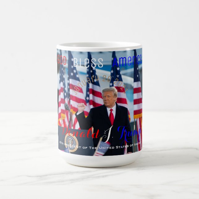 Tag der Amtseinführung 2021 Farewell-Zeremonie Tru Kaffeetasse (Mittel)