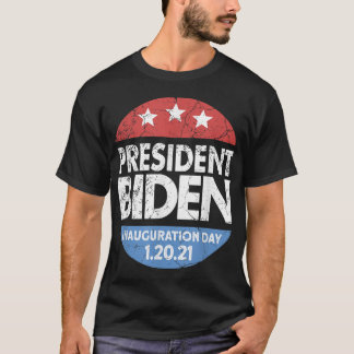 Tag der Amtseinführung 2021 Joe Biden 46 Präsident T-Shirt