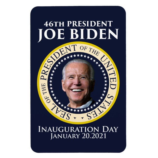 Tag der Amtseinführung 2021 Präsident Biden Magnet (Vertikal)