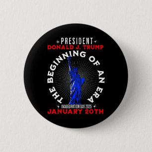 Tag der Amtseinführung des US-Präsidenten Trump 20 Button