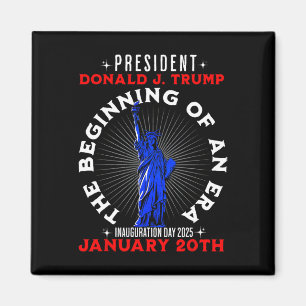 Tag der Amtseinführung des US-Präsidenten Trump 20 Magnet