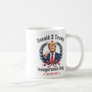 Tag der Amtseinführung Trumps 2025 Donald J Trump Kaffeetasse