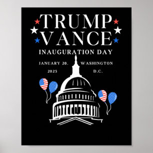 Tag der Amtseinführung Trumps Poster