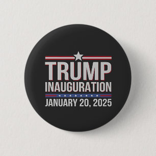 Tag der Amtseinführung Trumps Präsident Januar 202 Button