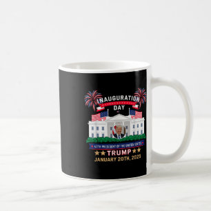 Tag der Amtseinführung von Donald Trump 2025 47. P Kaffeetasse