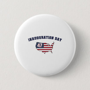 Tag der Amtseinführung von Donald Trump 47. Präsid Button