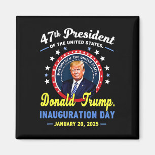 Tag der Amtseinführung von Präsident Donald Trump Magnet