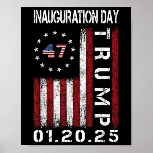 Tag der Amtseinführung von Präsident Donald Trump Poster