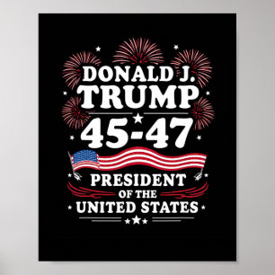 Tag der Amtseinführung von Präsident Donald Trump  Poster