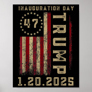 Tag der Amtseinführung von Präsident Donald Trump  Poster