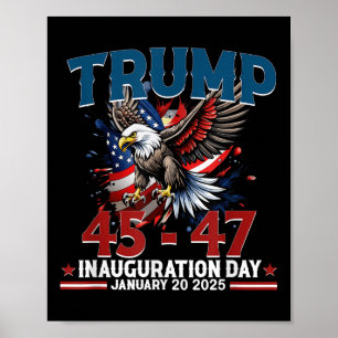 Tag der Amtseinführung von Präsident Donald Trump  Poster