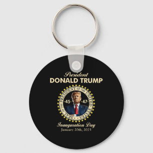 Tag der Amtseinführung von Präsident Donald Trump  Schlüsselanhänger