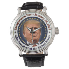 Tag der Amtseinführung von Präsident Trump am 20.  Armbanduhr