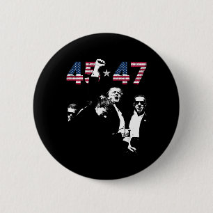 Tag der Amtseinführung von Trump 45 47 Fight Fight Button