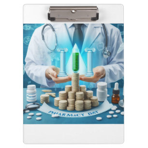 Tag der Apotheke: Anerkennung der Säulen der Patie Klemmbrett