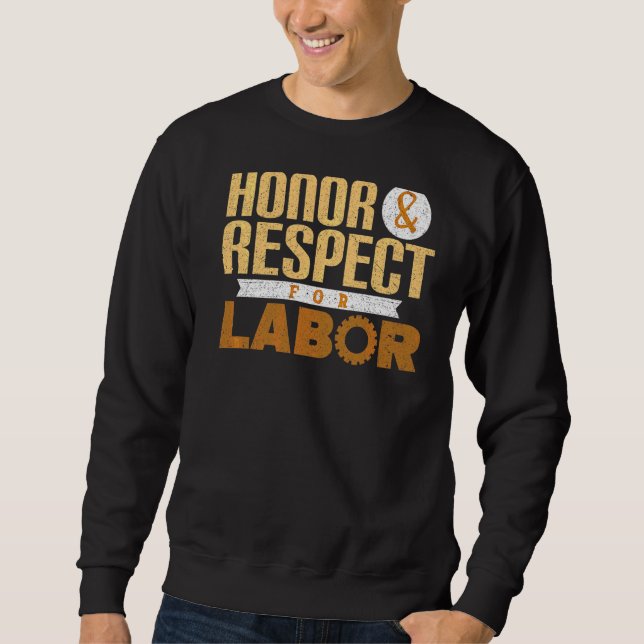 Tag der Arbeit 10 Sweatshirt (Vorderseite)