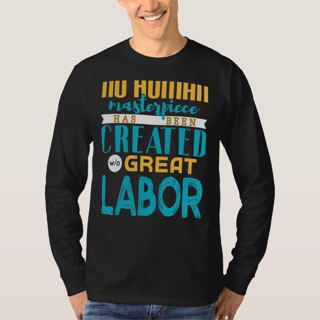 Tag der Arbeit 2 T-Shirt (Vorderseite)